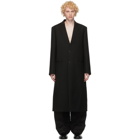 Jil Sander Black Wool Coat