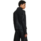 Julius Black Urban Seamed Denim Jacket