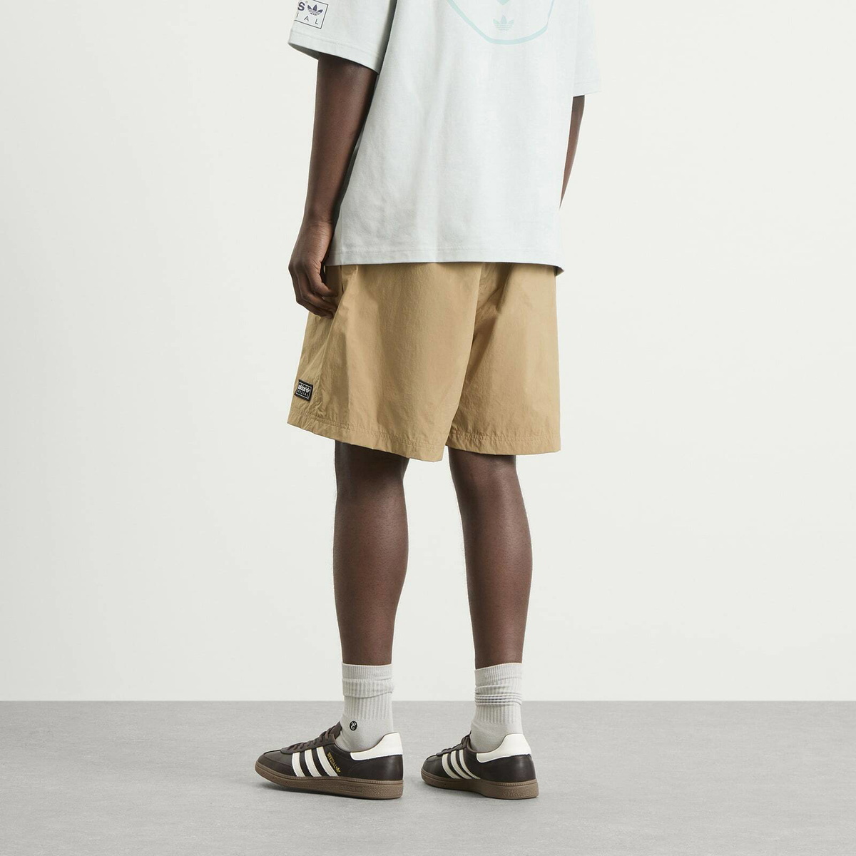 Adidas Men's Spezial Hudswell Short in Cardboard