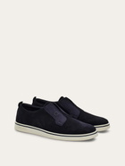 Ferragamo Mens Derby slip-on in Blue