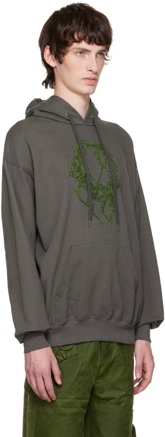 Solitude Studios Gray Circled Hoodie
