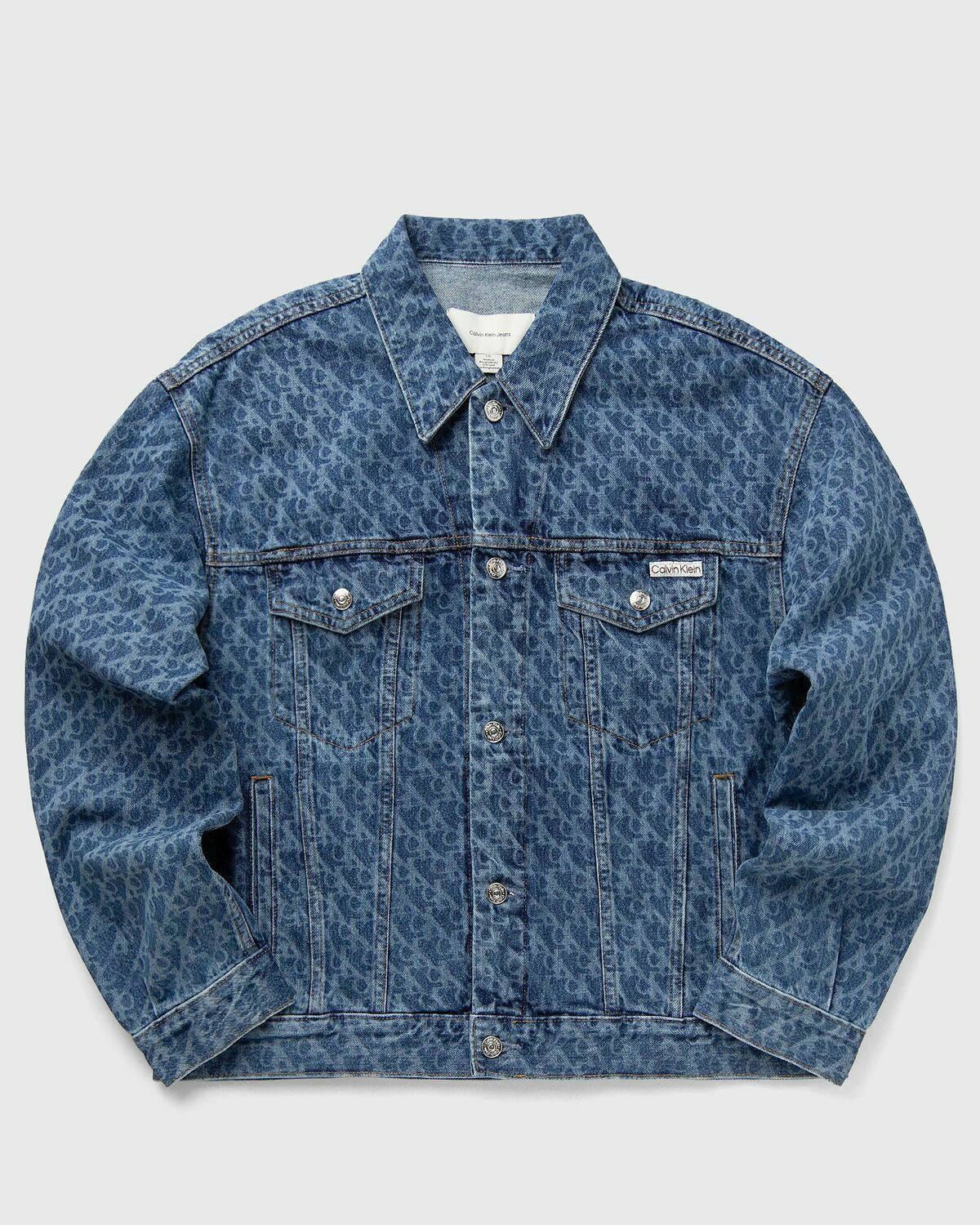 Calvin Klein Jeans 90S MARQUEE AOP TRUCKER JACKET Multi-color Mens Denim Jacket