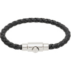 Ferragamo Braided Leather Bracelet