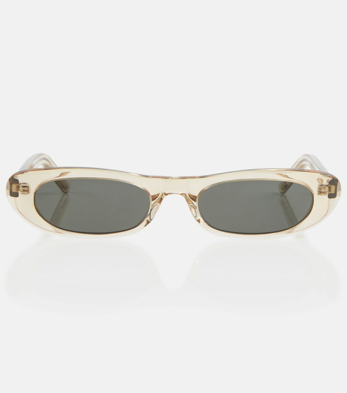 Saint Laurent Sl 557 Shade Oval Sunglasses Saint Laurent