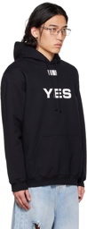 VTMNTS Black Yes/No Hoodie