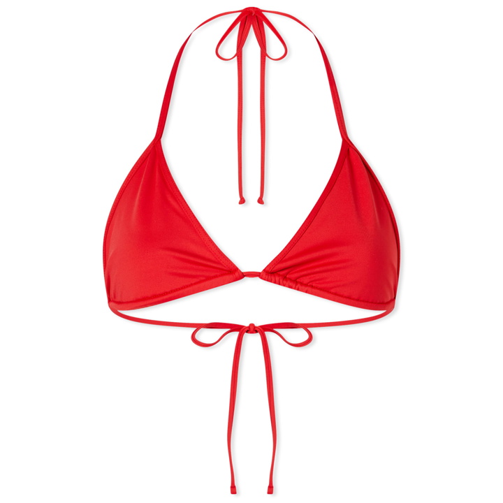 Photo: Frankies Bikinis Women's Pamela Zeus Bikini Top in Anderson Red