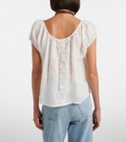Citizens of Humanity Tatev lace-trimmed top