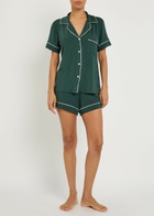 Eberjey Gisele Jersey Pyjama set Green