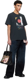 doublet Black 'DOUBLET2025SS' Logo T-shirt