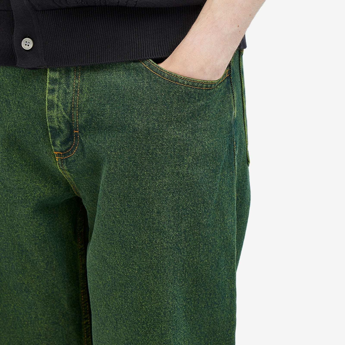 Polar 93! Pants (Chartreuse/Blue) – Kinetic / Nocturnal
