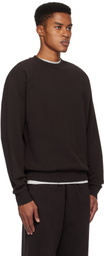 SKIMS Purple Terry Classic Crewneck Sweatshirt