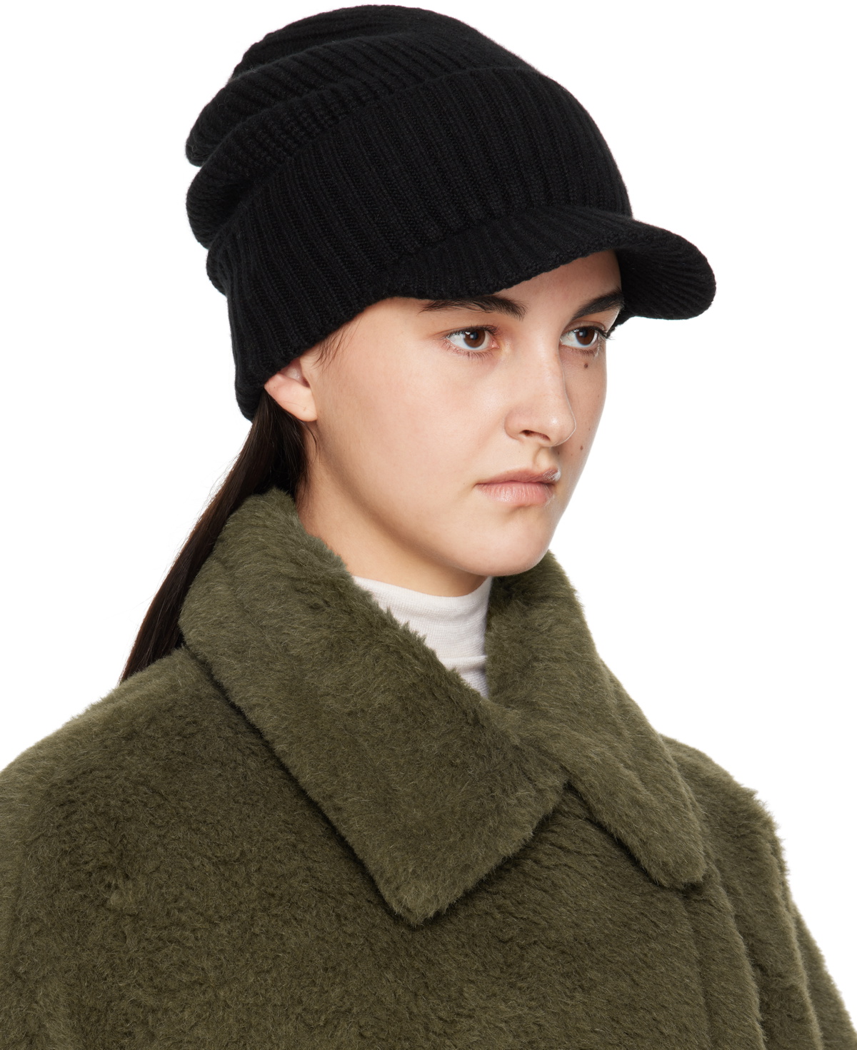 Max Mara Black Pavidi Beanie