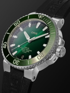 Oris - Aquis Automatic 43.5mm Stainless Steel and Rubber Watch, Ref. No. 01 400 7763 4157-07 4 24 74EB