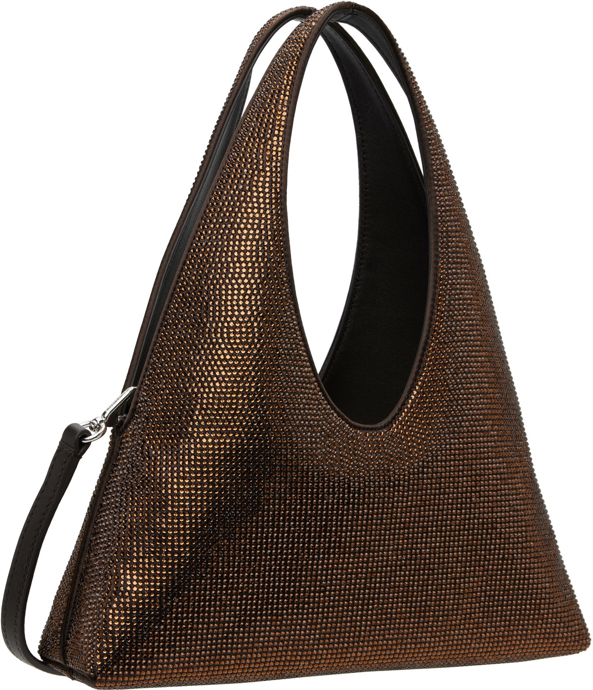 Alexander Wang Brown Pike Crystal Mini Bag