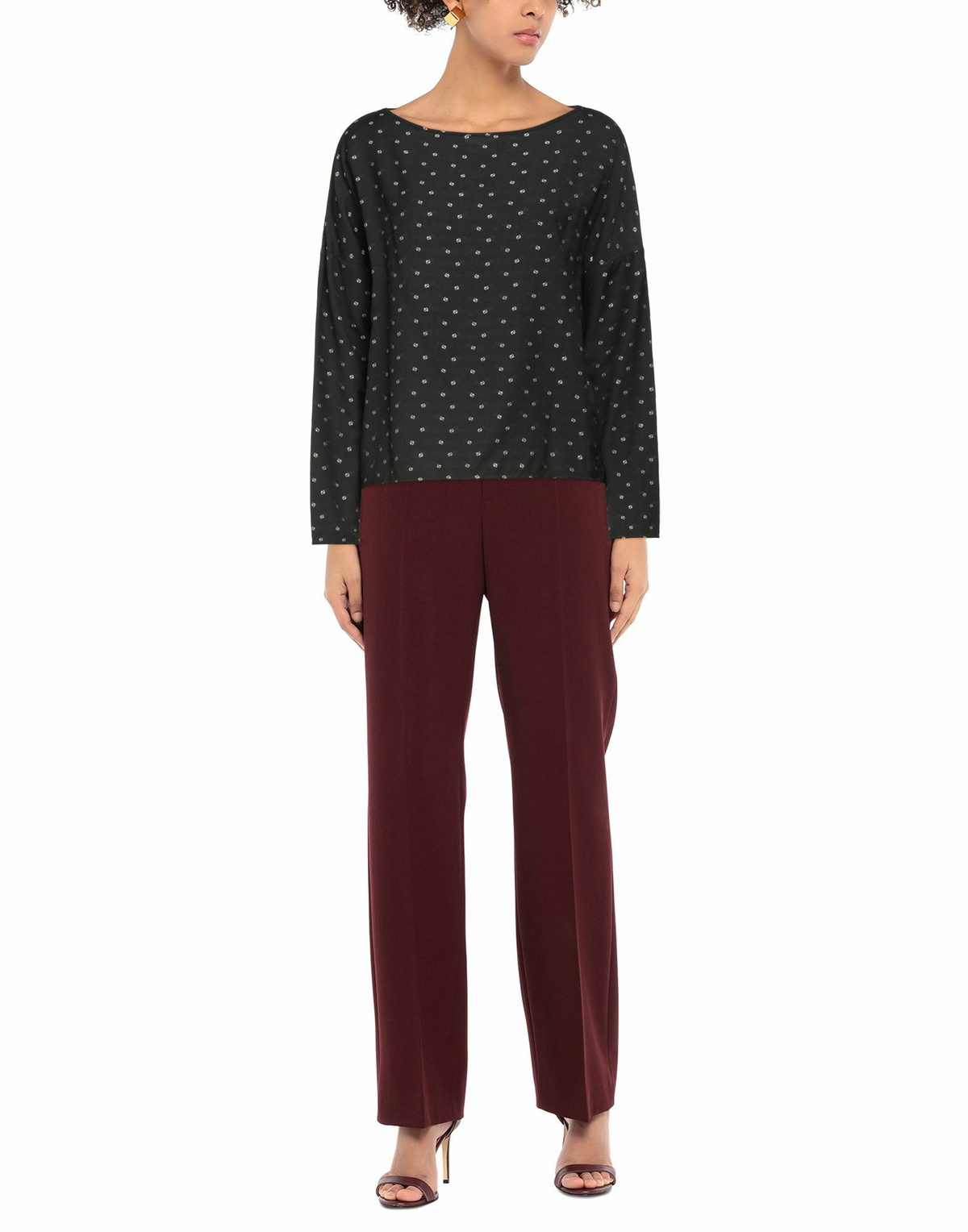 Alessia Santi Womens Top in Black