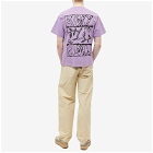 Story mfg. Men's Vine Grateful T-Shirt in Lilac Vine