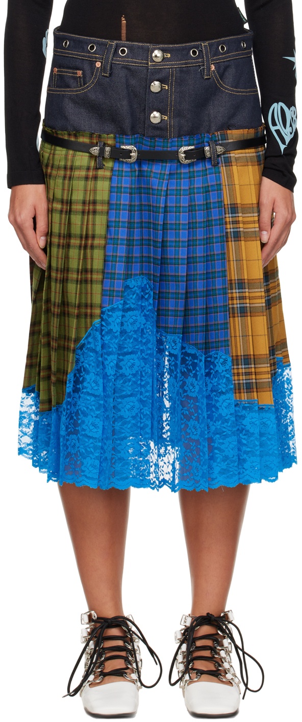 Andersson Bell Multicolor Dia Midi Skirt Andersson Bell