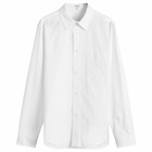 Loewe Men's Anagram Pocket Shirt in White