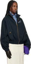 WILLY CHAVARRIA Black Ruff Rider Track Jacket