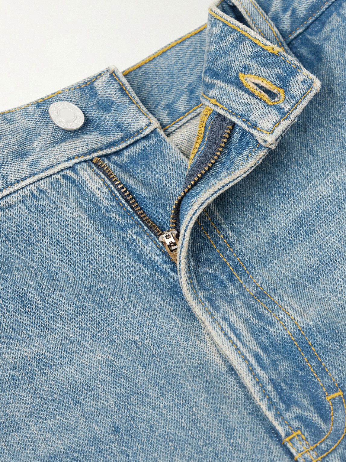 Jeanerica - Genua Straight-Leg Mid-Rise Cotton Jeans - Blue