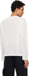 Courrèges White Printed Mesh T-shirt