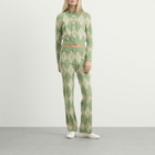 House Of Sunny Women's Argyle Lounge Pant in Matcha