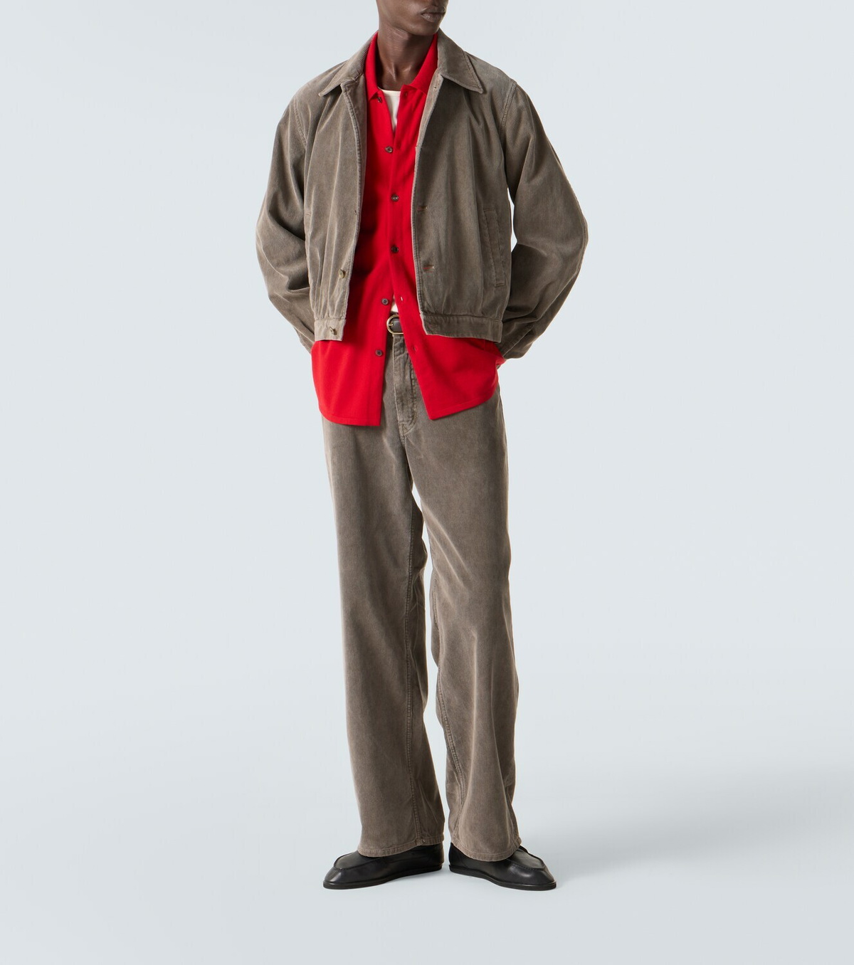 Auralee Cotton corduroy blouson jacket Auralee