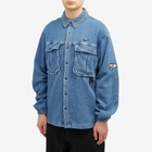 Nike Men's Nocta Denim Shirt in French Blue