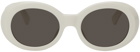 AMBUSH White Kurt Sunglasses