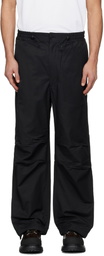 nanamica Black OOAL Nylon Twill Deck Trousers