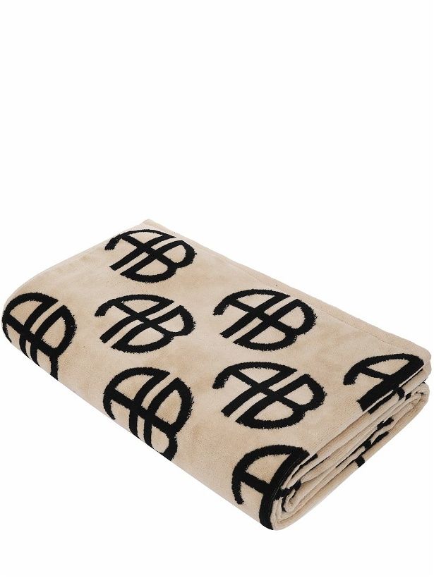 Photo: ANINE BING - Bahia Monogram Print Towel