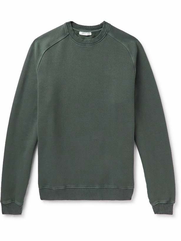 Photo: Boglioli - Cotton-Jersey Sweatshirt - Green
