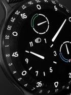 Ressence - Type 3 BB2 Automatic 44mm Titanium and Woven Watch, Ref. No. TYPE 3 BB2