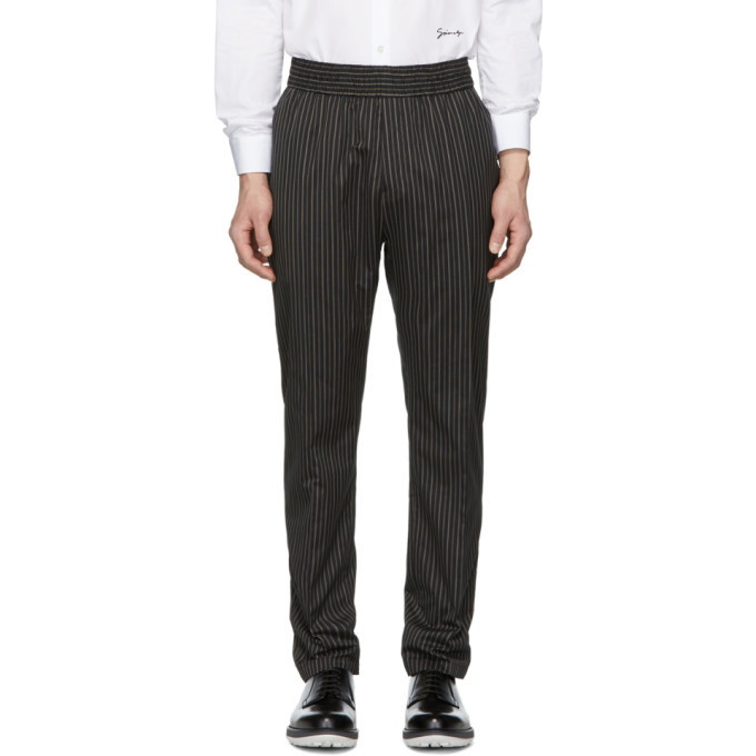 Photo: Givenchy Black Stripe Trousers