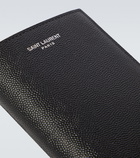 Saint Laurent - Logo leather wallet