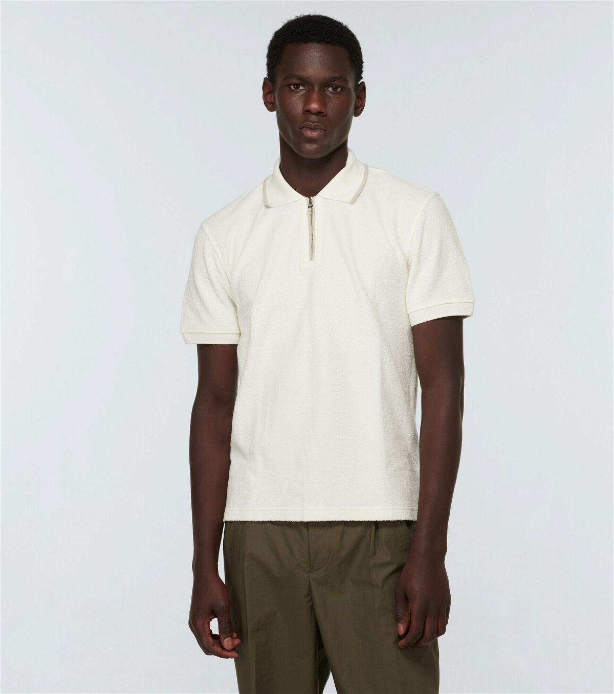Orlebar Brown - Jarrett zipped cotton polo shirt Orlebar Brown