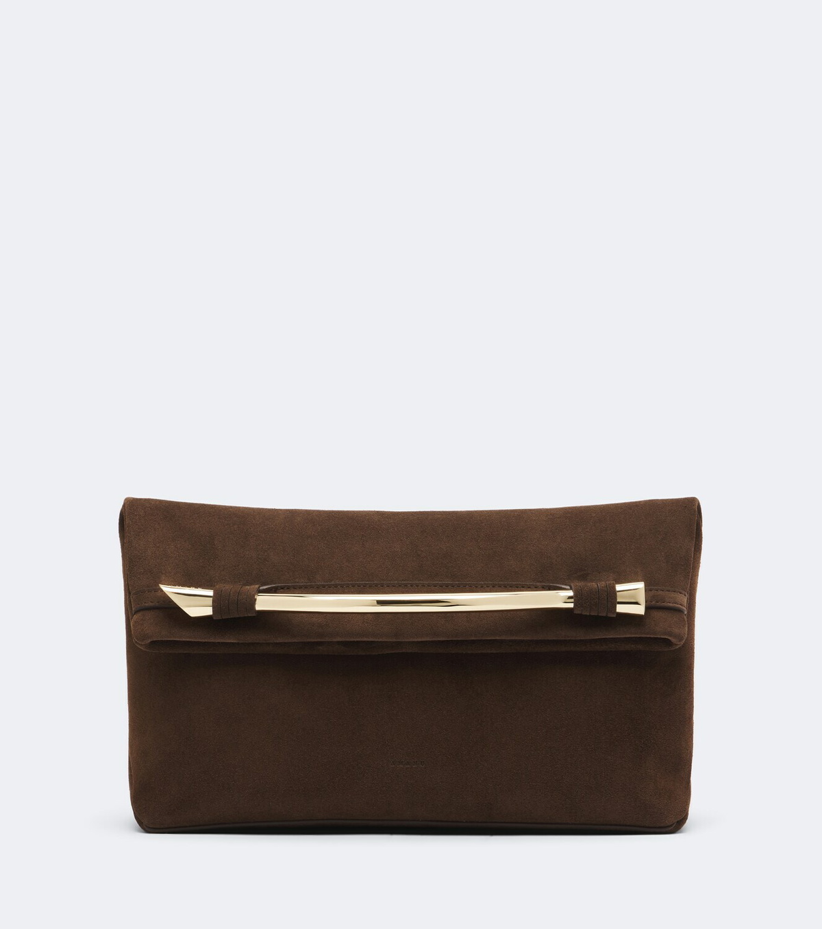 Amanu Egypt suede clutch