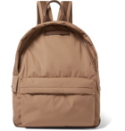 Brunello Cucinelli - Leather-Trimmed Nylon Backpack - Brown