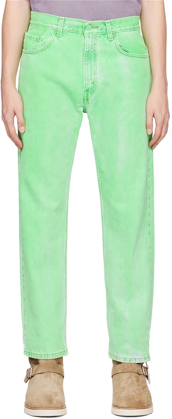 Photo: NotSoNormal Green High Jeans