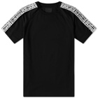 Givenchy Men's Taped Sleeve T-Shirt in Black