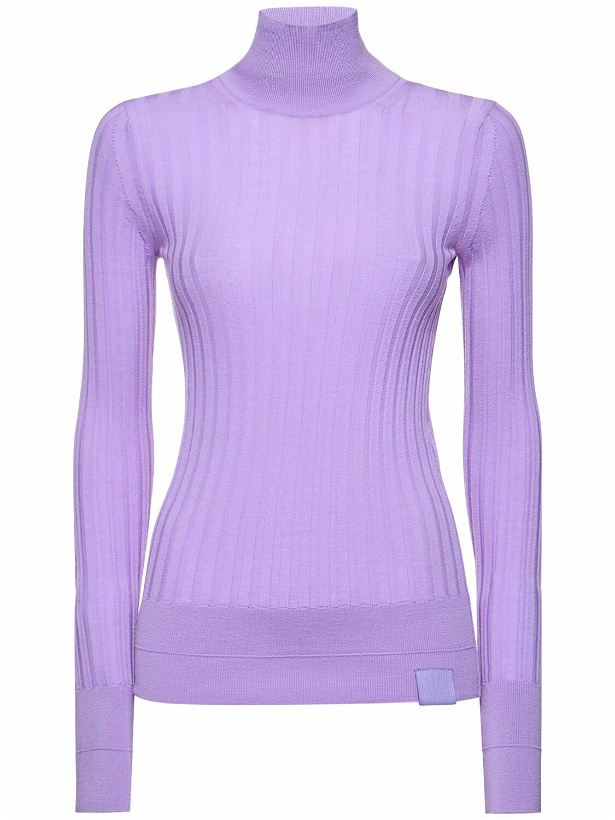 Photo: MARC JACOBS - Lightweight Ribbed Turtleneck Sweater