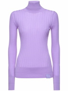 MARC JACOBS - Lightweight Ribbed Turtleneck Sweater