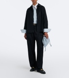Bottega Veneta Dustbag Intrecciato Small suede pouch