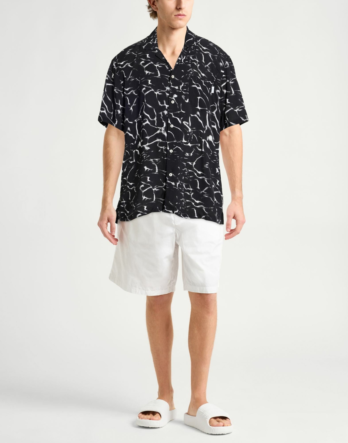 Shoe Mens Shirt in Black