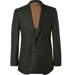 Berluti - Green Slim-Fit Cotton, Mohair and Wool Blend Suit Jacket - Men - Green