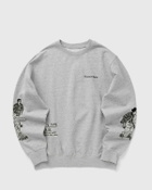Thisisneverthat SKETCH EMBROIDERY CREWNECK Grey Mens Sweatshirt
