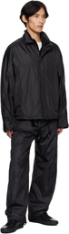 LE17SEPTEMBRE Black Curved Trousers