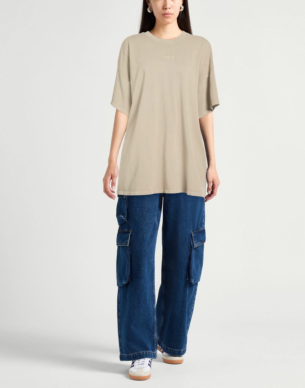 Gestuz Womens T-shirt in Beige