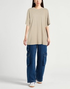 Gestuz Womens T-shirt in Beige
