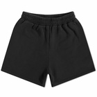 Represent Owners Club Jersey Shorts in Off Black